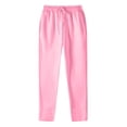 thumbnail image 1 of LOVZFMLL Men's Pants Men's Fashion Drawstring Elastic Waist Solid Color Casual Sweat Length Pants, 1 of 1