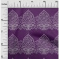 thumbnail image 1 of oneOone Cotton Cambric Fabric Leaves & Floral Block Printed Craft Fabric BTY 56 Inch Wide, 1 of 4