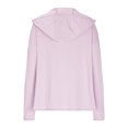 thumbnail image 4 of SHTXOZHI Veste Athlétique Légère pour Femmes Protection Solaire Fermeture Éclair Complète Manches Longues Chandails à Capuchon Randonnée Plein Air, 4 of 7