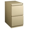 thumbnail image 1 of Hirsh 23-in Deep Mobile Pedestal File 2-Drawer File/File. Full Width Pull. Beige, 1 of 6