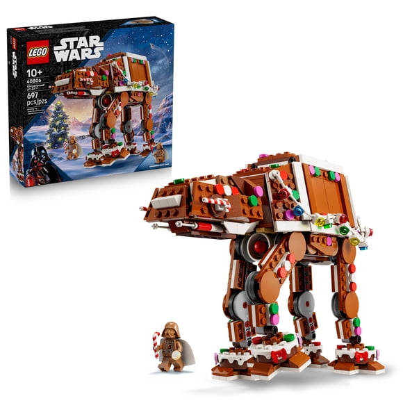 LEGO Star Wars Le Marcheur TB-TT en Pain d’Épices, Ensemble de Construction de Décoration de Noël 40806