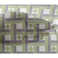 thumbnail image 4 of oneOone Viscose Chiffon Fabric Diamond & Basketweave Geometric Print Fabric By The Yard 42 Inch Wide, 4 of 4
