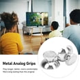 thumbnail image 4 of 2Pcs Replacement 3D Joystick Thumbsticks, Metal Analog Grips Stick Thumbsticks Controller Metal Analog Thumb Sticks Metallic Joystick Handheld Game Console Accessories, 4 of 7
