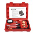 thumbnail image 1 of 8Pcs G326 Car Bicycle Petrol Gas Engine Cylinder Compressor Pressure Tester Gauge Test Set, 1 of 12