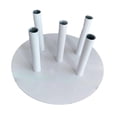 thumbnail image 4 of jifeng Flower Pole Display Stand Base Centerpiece Standing Flower Arrangement for Party Five Holes, 4 of 9