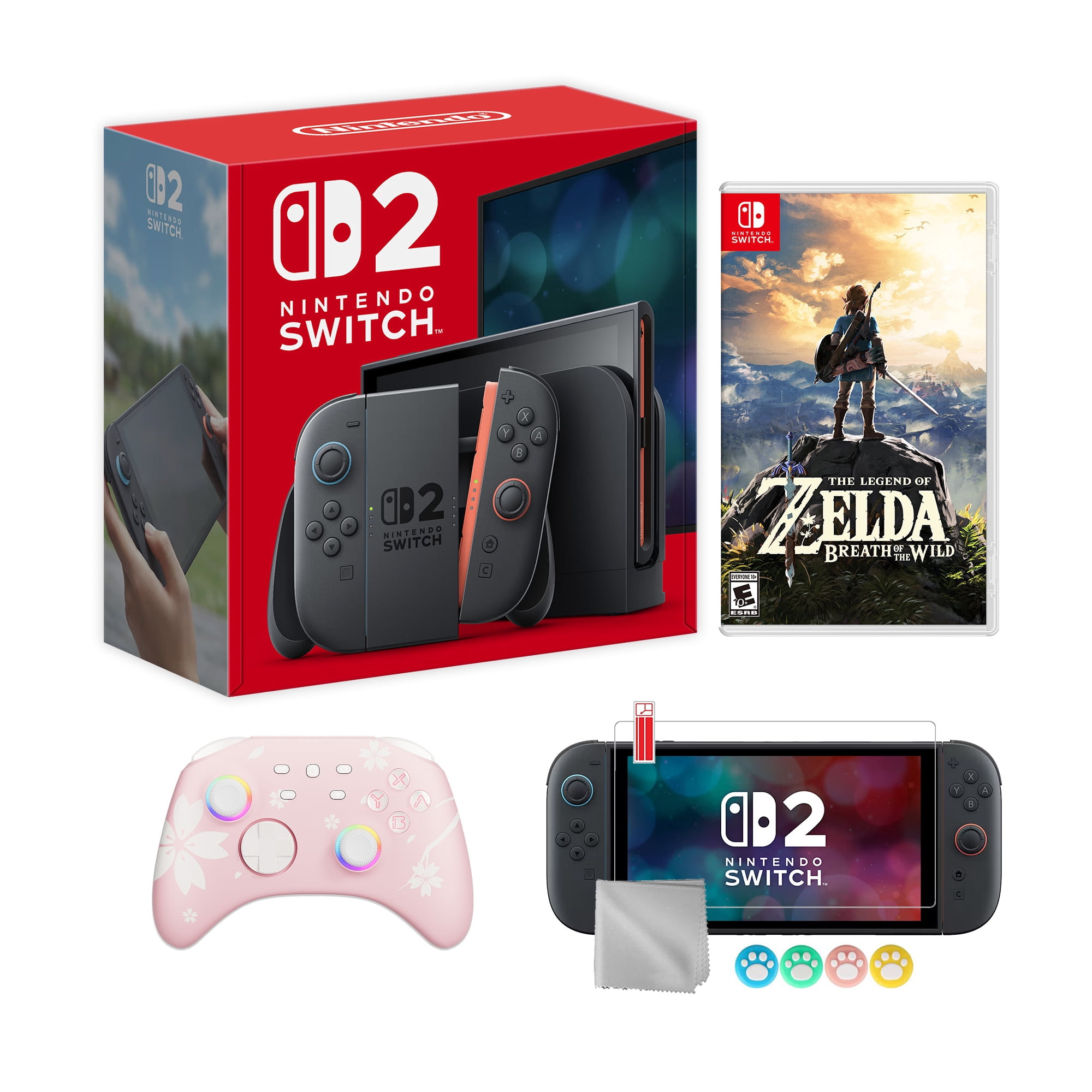 Nintendo Switch NINTENDO SWITCH JOY-CON… Nintendo Switch 2 Console 256GB 7.9-Inch 1080P HDR Touch Screen