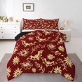thumbnail image 2 of Erosebridal Sugar Gothic Bedding Full Comforter Set, Kawaii Bat Down Comforter, Happy Halloween Decor, Reversible 3 Pieces, 2 of 8
