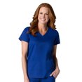 thumbnail image 1 of Maevn EON Women's COOLMAX V-Neck Mesh Panel Scrub Top, Solid, 1 of 1