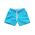 thumbnail image 1 of XZNGL Mens Quick Dry Beach Pants Plain Three Quarter Pants Loose Swim Shorts Workout, 1 of 5