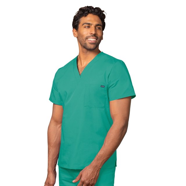 Adar Uniformes Médicaux Unisexes Universels - Haut de Sarrau Tunique à Col en V