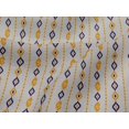 thumbnail image 4 of oneOone en Jersey de Viscose à Rayures & Imprimé Ikat Géométrique BTY 60 Pouces de Large, 4 of 5