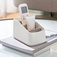 thumbnail image 4 of Gray Gray Desktop Storage Box With Dividers For Organizing Stationery And Small Essentials #S3gOS, 4 of 6