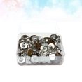 thumbnail image 1 of OULII Bouton de Remplacement en Fer 40 Pcs pour Vestes et Pantalons Usage Pratique, 1 of 8