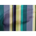 thumbnail image 3 of oneOone Tissu Popeline de Coton Multicolore à Rayures Tissu au Mètre 42 Pouces de Large, 3 of 3