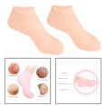 thumbnail image 3 of Soft Silicone Gel Socks Toe Socks Silicone Gel Socks Protection Foot Care Protector Skin XL, 3 of 9