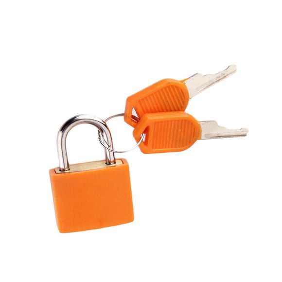 Clearance! beishanbush Faucets Accessories Small Mini Strong Steel Padlock Travel Suitcase Diary Lock with 2 Keys One Size Multi-Color