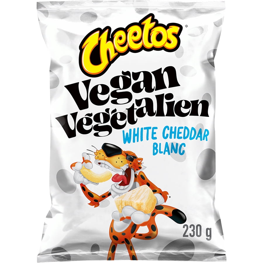 Cheetos Vegan Cheddar flavour Corn Snacks