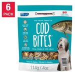 Chewmasters Cod Bite Des bonbons pour chiens, 6 x 114 g (4 oz)