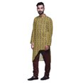 thumbnail image 2 of Atasi Ensemble Kurta Designer pour Garçons Kurta Longue Imprimée Vêtements d'Été, 2 of 4