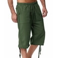 thumbnail image 2 of SHIXIAOO Men's Spring and Summer Sweatpants Jogging Pants Loose Casual Beach Capri Pants, 2 of 4