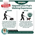 thumbnail image 3 of Sporn Easy-Fit Mesh Dog Harness Large Sized Dog, Turquoise Soft Fabric Nylon No Choke Dog Harness Large Size Dog, Breathable & Easy Dog Walking Harness, 3 of 7