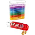 thumbnail image 2 of Weekly Pill Organizer, Four Times-a-Day, 1 Dispenser with Stackable AM/PM Compartments, 2 of 5