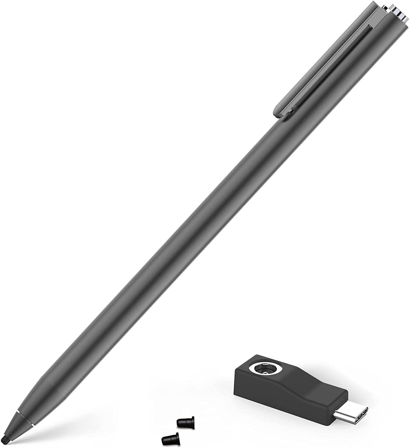 Adonit Dash 4 true universal dual stylus, palm reject pencil , type c magnetic charging, extra long standby time. Compatible avec iphone, ipad air, ipad pro, ipad mini, ipad