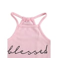 thumbnail image 3 of Faithtur 2Pcs Girl Sleeveless Halter Tops with Camouflage Pants Clothes Set, 3 of 9