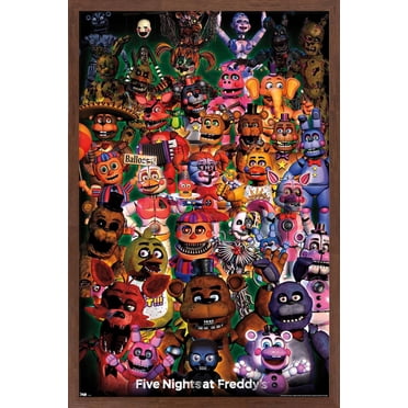 Five Nights at Freddy's - Ultimate Group Wall Poster, 22.375" x 34"