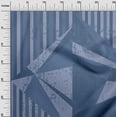 thumbnail image 3 of oneOone Rayon Blue Fabric Geometric Diamond With Stripes Craft Projects Decor Fabric Printed By The Yard 56 Inch Wide, 3 of 4