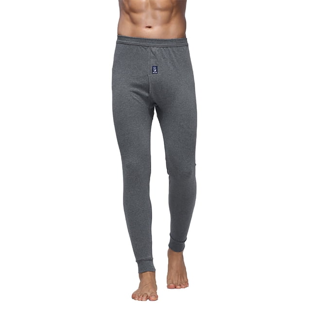 Men's Solid Color Leggings Elastic Comfort Long Sports Leggings