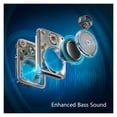 thumbnail image 3 of Mini Haut-Parleur Bluetooth avec Radio FM, Haut-Parleur Sans Fil Portable Mignon pour l'Extérieur, Longue Autonomie de Batterie avec Prise en Charge de Carte TF, Son Puissant, 3 of 7