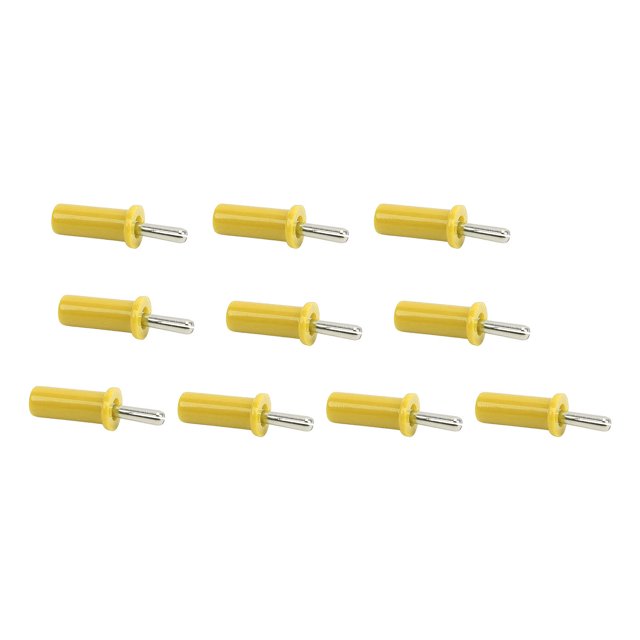 Banana Plug 4mm Banana Plug Speaker Cable Connector Gold Plated Banana Plug Banana Adapter 10pcs Banana Plug 4mm Cross Slot Gold Plated Brass Solder Type Connector For Speaker