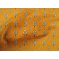 thumbnail image 4 of oneOone Cotton Poplin Fabric Leaves & Floral Block Print Fabric BTY 56 Inch Wide, 4 of 4