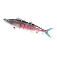 thumbnail image 2 of Multi Jointed Minnow Swim Crank Pink, 2 of 8