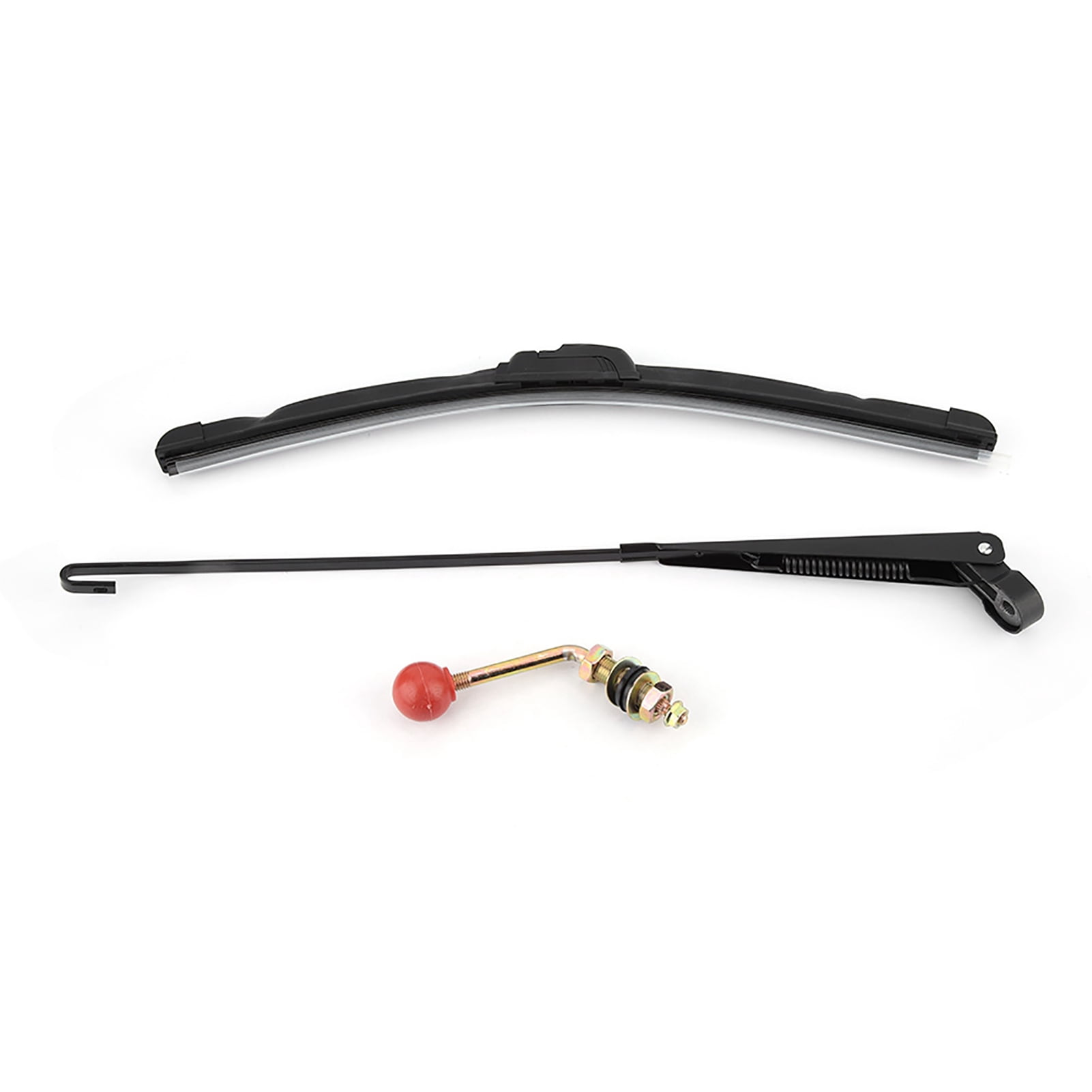 Windshield Wiper Blades Universal,UTV Manual Hand Operated Windscreen Wiper Blade Windshield Wiper Blade Built to Last