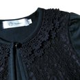 thumbnail image 3 of XZNGL Tout-Petits Enfants Bébés Petites Filles Dentelle Princesse Boléro Cardigan Châle Hauts Vêtements, 3 of 8