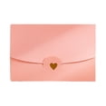 thumbnail image 1 of facefd Holiday Romantic Paper Envelope Portable Vintage Wedding Ceremony Invitation Card Gift Cards Envelopes Banquet Accessories Pink, 1 of 5