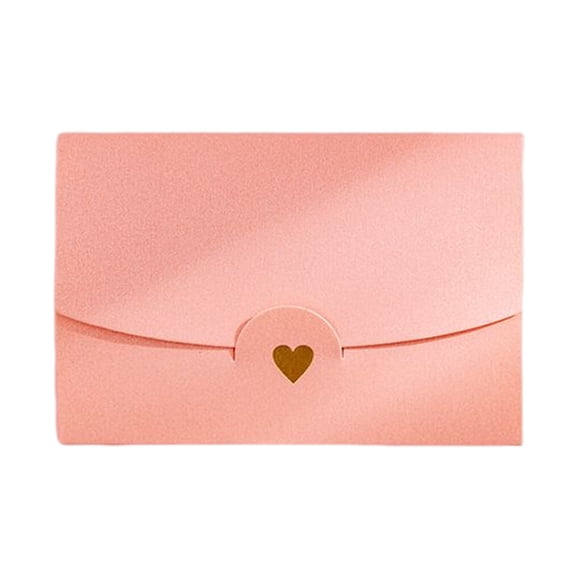 tredstone Romantic Paper Envelope, Portable Vintage Wedding Ceremony Invitation Card Gift Cards Envelopes, Pink