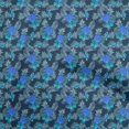 thumbnail image 1 of oneOone Polyester Spandex Blue Fabric Tropical Leaf Dress Material Fabric Print Fabric By The Yard 56 Inch Wide, 1 of 5