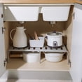 thumbnail image 4 of Expandalable Stackable Kitchen Cabinet Shelf Organizer for Space Saving in Counter and Pantry Storage Rack 1 Product Category and Title, 4 of 6