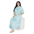 thumbnail image 3 of Oussum Robe Caftans pour Femme Grande Taille Imprimée Longue Maxi à Boutons Robes Caftan, 3 of 6