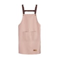 thumbnail image 2 of Chmadoxn Kitchen Gadgets, Kitchen Accessories, Kitchen Apron Multiple Colors Available Waterproofs And Oil Proof Washable Dirt Resistants Suitable For Kitchen Baking Room Kitchen Apron, 2 of 6