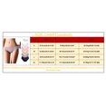 thumbnail image 2 of Women Underwear Brief Non-Trace Ice Silk Breathable Midwaist Solid Color 5PC, 2 of 5
