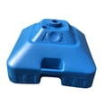 thumbnail image 3 of Base de Support de Parasol Remplissable Base de Parasol de Patio Support de Poteau pour Pelouse Terrasse Bleu, 3 of 9