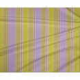 thumbnail image 3 of oneOone Tissu Polyester Lycra Multicolore Rayé Décor Tissu Imprimé BTY 56 Pouces de Large, 3 of 3