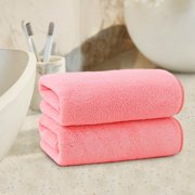 pstuiky Velvet Bath Towel Set 2-Pack 70X140Cm Super Absorbent Soft Fluffy Towels for Bathroom Spa Gym