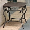 thumbnail image 2 of Pemberly Row Table d'Appoint de Patio en Métal, Chocolat/brun Mat, 2 of 2