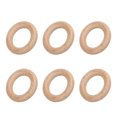 thumbnail image 2 of Wooden Rings, Sturdy Beech 30Pcs Macrame Rings  For DIY 4cm/1.6in,5cm/2.0in, 2 of 8