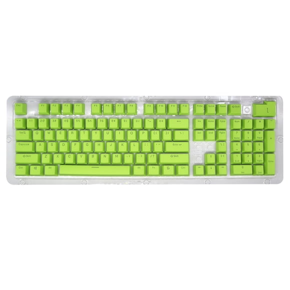 EGNMCR Keyboard Gaming Keyboard 104 Keys Cap Colorful-Backlit Gaming Keycap Replacement Mechanical Keyboard 1 keycaps